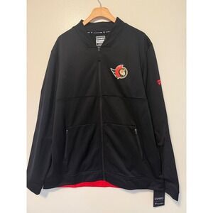 Men's XL NWT Ottawa Senators Fanatics Authentic Pro Locker Room Full Zip Jacket